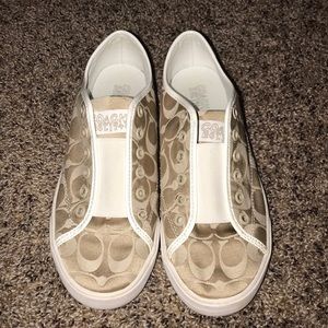 Coach slip ons